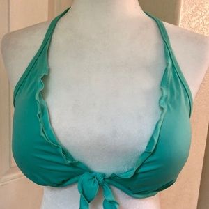 Victoria’s Secret Mint Green Bikini Top 34 D